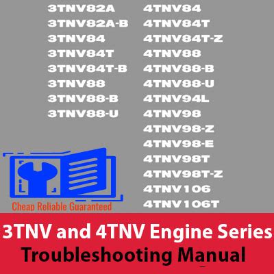 yanmar 3tnv troubleshooting